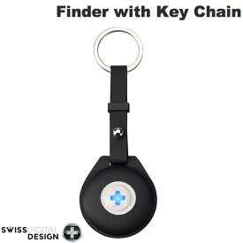 Swissdigital Design Finder with Key Chain Apple Find My対応 探し物トラッカー TPUケースセット # SD9508F-RT スイスデジタルデザイン (スマホアクセサリー)