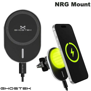 GHOSTEK NRG Mount J[}Eg2 MagSafeΉ 15W CX}[d ԍڗp # GHONRG035 S[XebN (ifoCXpCX [d)