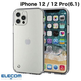 [ネコポス送料無料] ELECOM エレコム iPhone 12 / 12 Pro ハイブリッドケース フォルティモ(R) クリア # PM-A20BHVC2CR エレコム (スマホケース・カバー)