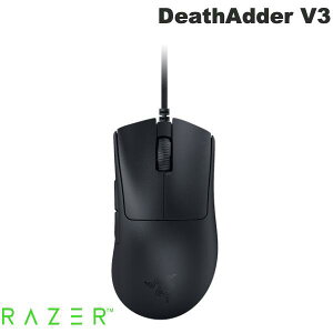 Razer DeathAdder V3 有線 エルゴノミックデザイン 超軽量ゲーミングマウス Black # RZ01-04640100-R3M1 レーザー (マウス)