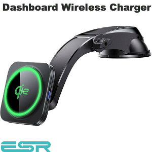 ESR Qi2 Dashboard Wireless Charger 15W Black # ESR606 C[GXA[ (ifoCXpCX [d) [d }[d ԍ J[`[W[
