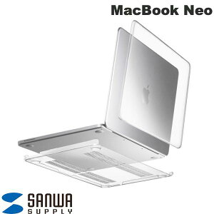 SANWA MacBook Neo�p�n�[�h�V�F���J�o�[ �N���A # IN-CMACN1310CL �T�����T�v���C (MacBook �J�o�[�E�P�[�X�E�v���e�N�^�[) �}�b�N�u�b�N �l�I �N���A�P�[�X ����