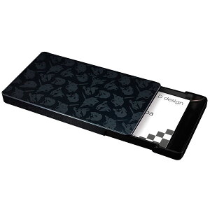 GILD design W~oh EVA DURALUMIN CARD CASE BlackxNavy (J) # GM-177 MhfUC (Xe[Vi[)