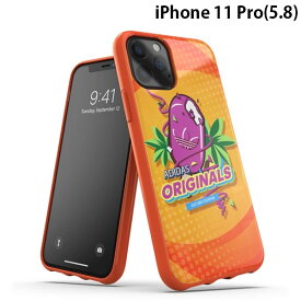[ネコポス送料無料] 【在庫限り】 adidas iPhone 11 Pro OR Moulded Case BODEGA FW19 Active Orange # 36340 (EV7843) アディダス (スマホケース・カバー)