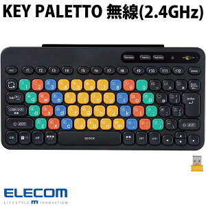 �G���R�� �p�\�R���w�K�p�L�[�{�[�h KEY PALETTO ����(2.4GHz) �����u������ �~�j�T�C�Y �R�� �u���b�N # TK-FS10DMKBK �G���R�� (�L�[�{�[�h)