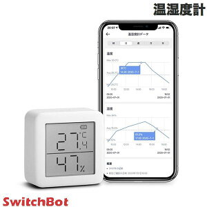 SwitchBot xv fW^ MǑ΍ X^h }Olbg X}[gnEX IoT # SWITCHBOTMETER-GH XCb`{bg (X}[gƓdENǗ) xv xv Ǌ| MǑ΍ ybg }Olbg