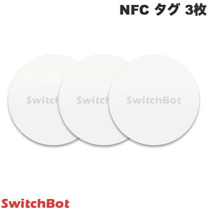 SwitchBot NFC ^O 3 h V[ X}[gz[ NTAG216 iOS AndroidΉ # W1501000 XCb`{bg (X}[gƓdEANZT)