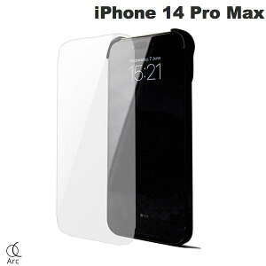 Arc iPhone 14 Pro Max Shield �K���X�t�B���� 0.55mm # AC25208i14PM �A�[�N (�X�}�z�p�t���ی�K���X�t�B����) �K���X�t�B����