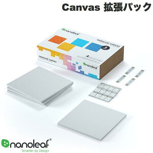 Nanoleaf Canvas gpbN 4 # NL29-0001SW-4PK im[t (X}[gƓdEANZT)