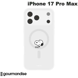 iPhone17ProMax P[X Xk[s[ 킢 gourmandise iPhone 17 Pro Max s[ibc Xk[s[ ϏՌP[X IIIIfi+ (C[tBbg) vvt[ MagSafeΉP[X Xk[s[ # SNGG-177A O}f