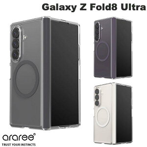 araree Galaxy Z Fold8 Ultra DUPLE 360 M MagSafe�Ή� �N���A �A�����[ (�A���h���C�h�X�}�z�P�[�X�E�J�o�[) �M�����N�V�[ �t�H�[���h8�E���g�� �P�[�X �}�O�l�b�g �q���W�ی� �t���J�o�[ �q���W�܂�360�x