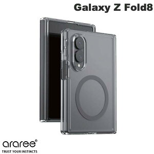 araree Galaxy Z Fold8 DUPLE 360 M MagSafe�Ή� �N���A�u���b�N # AR28628GZFD8 �A�����[ (�A���h���C�h�X�}�z�P�[�X�E�J�o�[) �M�����N�V�[ �t�H�[���h8�E���g�� �P�[�X �����}�O�l�b�g �q���W�ی� �t���J
