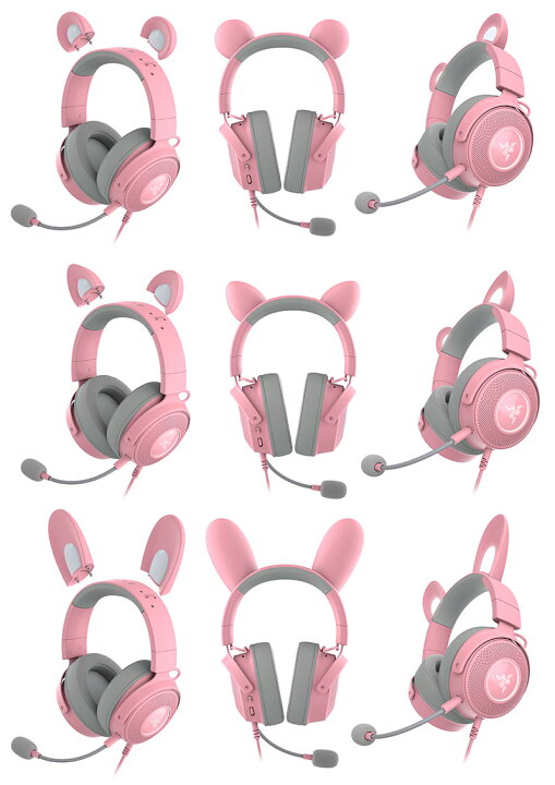 楽天市場】Razer Kraken Kitty V2 Pro 有線 ゲーミング ヘッドセット 