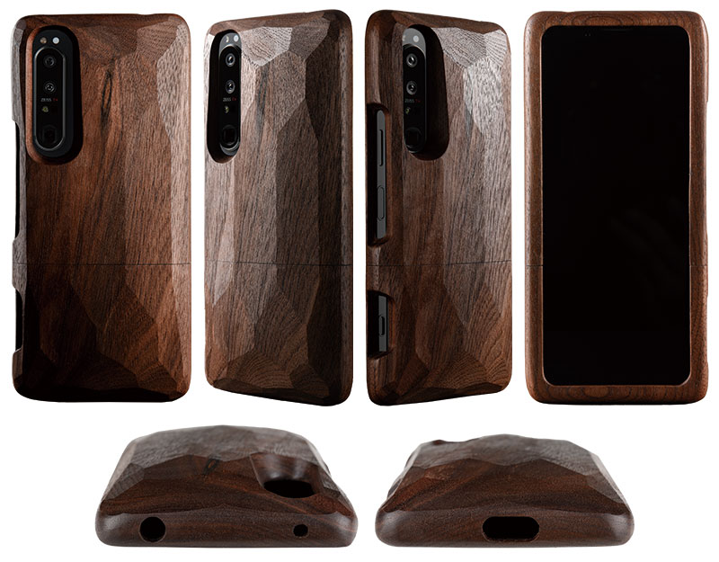 楽天市場】GRAPHT Xperia 1 V / 1 IV Real Wood Case 平彫 くるみ