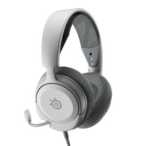SteelSeries Arctis Nova 1 �L�� �Q�[�~���O�w�b�h�z�� �z���C�g # 61607J �X�e�B�[���V���[�Y (�w�b�h�z��)