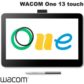 WACOM One 13 touch 3in1 マルチタッチ対応 液晶ペンタブレット # DTH134W4D ワコム (ペンタブレット)