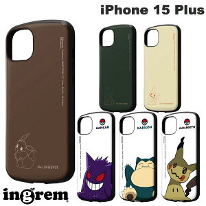 ingrem iPhone 15 Plus |PbgX^[ ϏՌP[X MiA CO (X}zP[XEJo[) ypokemonz |P C[uC Sx ~~bL QK[ JrS
