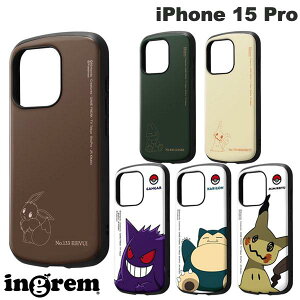 iPhone15pro P[X ingrem iPhone 15 Pro |PbgX^[ ϏՌP[X MiA CO (X}zP[XEJo[) ypokemonz |P C[uC Sx ~~bL QK[ JrS