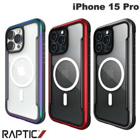 [ネコポス発送] RAPTIC iPhone 15 Pro Shield MagSafe対応 耐衝撃ケース ラプティック (スマホケース・カバー)