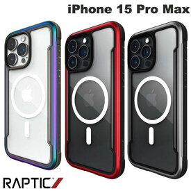 [ネコポス発送] RAPTIC iPhone 15 Pro Max Shield MagSafe対応 耐衝撃ケース ラプティック (スマホケース・カバー)