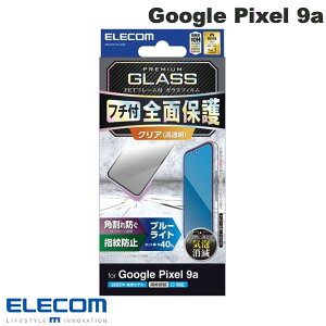 Google Pixel 9a �ی�t�B���� �G���R�� Google Pixel 9a �K���X�t�B���� �t���[���t�� ������ �u���[���C�g�J�b�g # PM-P251FLGFBL �G���R�� (�A���h���C�h�X�}�z�p�t���ی�t�B����)