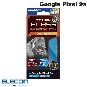 Google Pixel 9a �ی�t�B���� �G���R�� Google Pixel 9a �K���X�t�B���� �S���� 0.21mm ������ �u���[���C�g�J�b�g # PM-P251FLGOBL �G���R�� (�A���h���C�h�X�}�z�p�t���ی�t�B����)