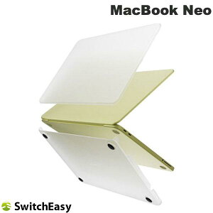 SwitchEasy MacBook Neo NUDE MacBook�p�P�[�X Transparent # SE_MN1CSPCN4_TR �X�C�b�`�C�[�W�[ (MacBook �J�o�[�E�P�[�X�E�v���e�N�^�[) �}�b�N�u�b�N �l�I �P�[�X ������ �}�b�g ���h�~�R�[�e�B���O