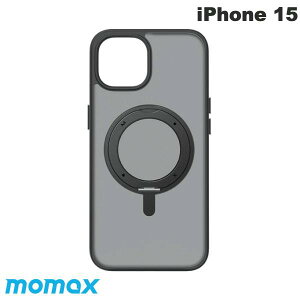 MOMAX iPhone 15 MagsafeΉ 360°X^hP[X Roller ubN # MM25524i15 [}bNX (X}zP[XEJo[) X^ht