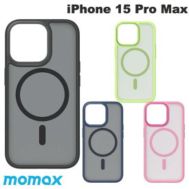 [ネコポス発送] MOMAX iPhone 15 Pro Max Magsafe対応 ケース Play モーマックス (スマホケース・カバー)