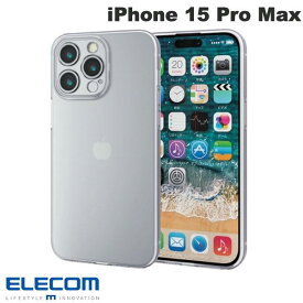 [ネコポス送料無料] 【在庫限り】 エレコム iPhone 15 Pro Max ソフトケース 極限 クリア # PM-A23DUCTKCR エレコム (スマホケース・カバー)