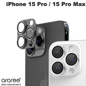araree iPhone 15 Pro / 15 Pro Max �J������p�����K���X�t�B���� C-SUB CORE �A�����[ (�J���������Y�v���e�N�^�[)