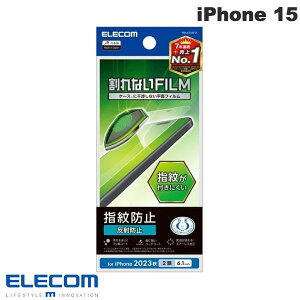 �G���R�� iPhone 15 �t�B���� �w��h�~ ���˖h�~ # PM-A23AFLF �G���R�� (�X�}�z�p�t���ی�t�B����)