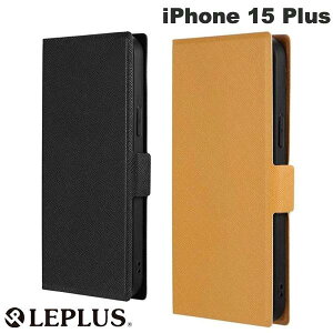 LEPLUS iPhone 15 Plus / 14 Plus BOOK SLIM & Lite ルプラス (スマホケース・カバー)