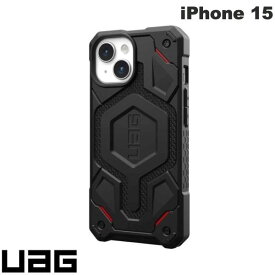 UAG iPhone 15 MONARCH PRO (モナークプロ) コンポジットケース MagSafe対応 ケブラーブラック # UAG-IPH23MB-PMS-KB ユーエージー (スマホケース・カバー) アーバンアーマーギア URBAN ARMOR GEAR 2023