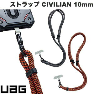 UAG CROSSBODY LANYARD X}[gtHp΂ߊ|Xgbv CIVILIAN 10mm [G[W[ (X}zXgbvz_[) V_[Xgbv
