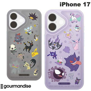 iPhone17 �|�P���� pokemon gourmandise iPhone 17 �|�P�b�g�����X�^�[ �ϏՌ��P�[�X IIIIfi+ (�C�[�t�B�b�g) Clear �P�[�X �O���}���f�B�[�Y (�X�}�z�P�[�X�E�J�o�[) 2025