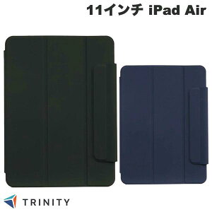 TRINITY 11�C���` iPad Air M4 (2026) / M3 (2025) / M2 (2024) [Smart Folio] �}�O�l�b�g���E���X�}�[�g�t�H���I �g���j�e�B (�^�u���b�g�J�o�[�E�P�[�X)