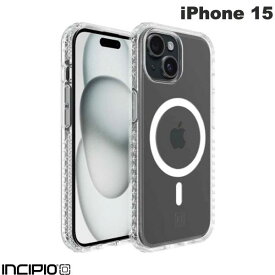 [ネコポス発送] Incipio iPhone 15 Grip MagSafe対応 タフクリアケース Clear # IPH-2073-CLR インシピオ (スマホケース・カバー)