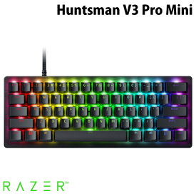 【あす楽】 Razer Huntsman V3 Pro Mini 英語配列 有線 アナログオプティカルスイッチ搭載 ゲーミングキーボード # RZ03-04990100-R3M1 レーザー (キーボード) ハンツマン