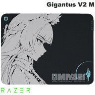 Razer x ゼンゼロ コラボ Razer Gigantus V2 M Zenless Zone Zero Edition 布製ゲーミングマウスパッド #…