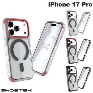 iPhone17Pro NAP[X  }bg ϏՌ Ռz ^t  Ϗ  Y GHOSTEK iPhone 17 Pro Covert MagSafeΉ R NA^tP[X S[XebN (X}zP[XEJo[) Ro