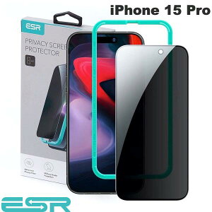 ESR iPhone 15 Pro �̂������h�~�����K���X�t�B���� 0.33mm # ES26425i15PR �C�[�G�X�A�[�� (�X�}�z�p�t���ی�K���X�t�B����)