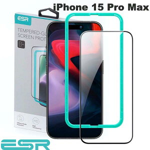 ESR iPhone 15 Pro Max �t���ی십���K���X�t�B���� 0.33mm ���� # ES26436i15PM �C�[�G�X�A�[�� (�X�}�z�p�t���ی�K���X�t�B����)