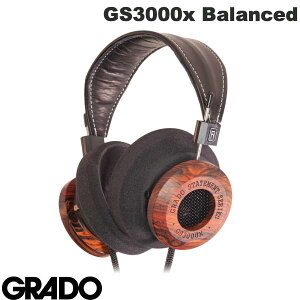 GRADO GS3000x Balanced �R�R�{���� / ���^���`�����o�[ �n�C�u���b�h�n�E�W���O �L���w�b�h�z�� �o�����X�[�q���f�� # GS3000x Balanced �O���h (�w�b�h�z��)