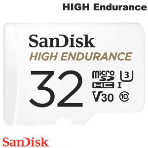 SanDisk 32GB HIGH Endurance microSDHC R=100MB/s W=40MB/s Class 10 V30 U3 A_v^t COpbP[W # SDSQQNR-032G-GN6IA TfBXN ([J[h)