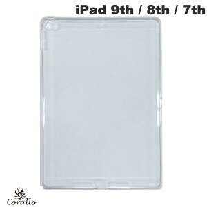 iPad9 ��9���� ��8 ���� ��7���� �N���A�P�[�X ���� Corallo iPad 9th / 8th / 7th NU CLEAR �w�ʃP�[�X Clear # CR_PDACSPLCT_CL �R���[�� (iPad�J�o�[�E�P�[�X)