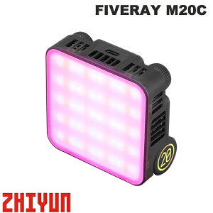 ZHIYUN FIVERAY (�t�@�C�u���C) M20C �|�P�b�g�t�B�����C�g RGB�t���J���[ LED���C�g # �W�[�E�� (�J���� ���C�g)