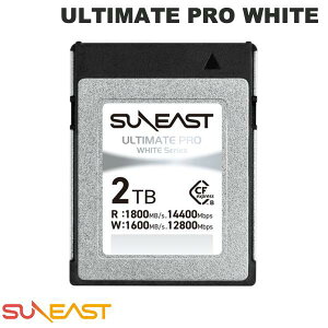 SUNEAST 2TB ULTIMATE PRO WHITE Series CFexpress Type B Card PCIe Gen3 x2 R:1800MB/s W:1600MB/s # SE-CFXB002TW1800 TC[Xg ([J[h)