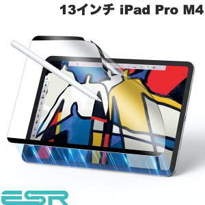 ESR 13�C���` iPad Pro M5 (2025) / M4 (2024) �}�O�l�b�g���y�[�p�[�e�N�X�`���[�t�B���� # ES26793 �C�[�G�X�A�[�� (�^�u���b�g�p�t���ی�K���X�t�B����) �y�������K�i�z