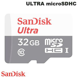 SanDisk 32GB ULTRA microSDHC 100MB/s A_v^ COpbP[W # SDSQUNR-032G-GN3MN TfBXN ([J[h)